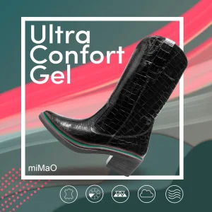 MiMaO ShopOnline VEGAS – Bottes De Cowboy Pour Femme Avec Imprimé Croco MARRON Retour gratuit en magasin. 18