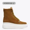 MiMaO ShopOnline NEIGE- Bottes à Plateforme Hydrofuge En Cuir CAMEL – Memory Absorber FOAM soldes 17