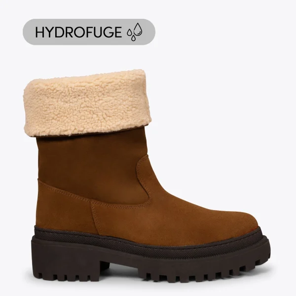 MiMaO ShopOnline POLAR – Bottes CAMEL En Cuir Hydrofuge garantis authentique 1