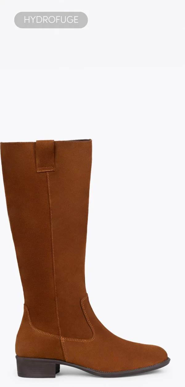 MiMaO ShopOnline TEXAS – Bottes à Talon Bas CAMEL en vente 1