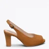 MiMaO ShopOnline PEEP TOE TALON OUVERT – Chaussure Peep-toe Talon Ouvert CAMEL en ligne officielle 23