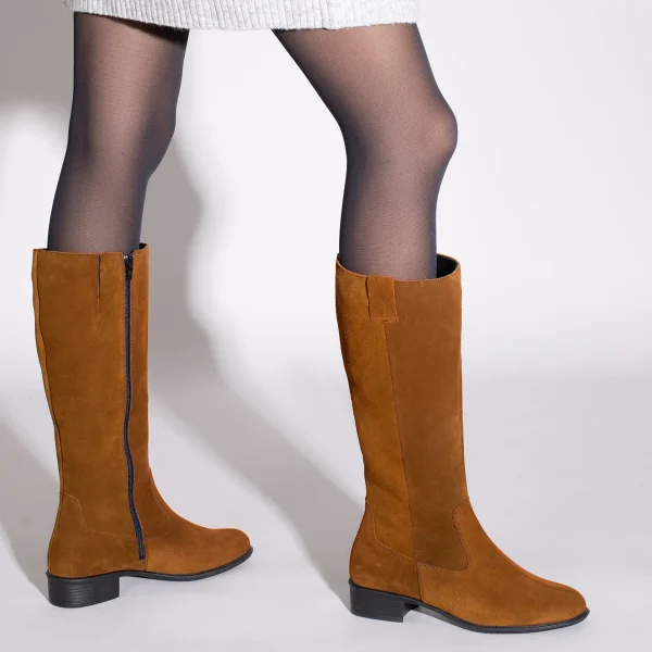 MiMaO ShopOnline TEXAS – Bottes à Talon Bas CAMEL en vente 7