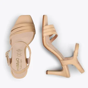 MiMaO ShopOnline CANNES – Sandales De Soirée à Talon Fin SABLE boutique en ligne 10