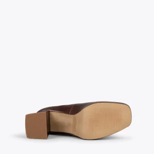 MiMaO ShopOnline BRIGITTE – Chaussures à Bracelet Et Talon Bloc MARRON haute qualité 17