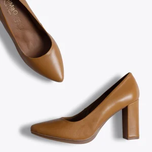 MiMaO ShopOnline URBAN SOIRÉE – Chaussure à Talon Haut CAMEL Urban Cuir en solde 13