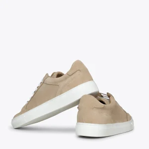 MiMaO ShopOnline DUBLÍN – Baskets En Cuir Pour Homme CAMEL solde en ligne 12