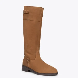 MiMaO ShopOnline VIRGINIA – Bottes Hautes Pour Femme Avec Boucle CAMEL boutiqued pas cher 15