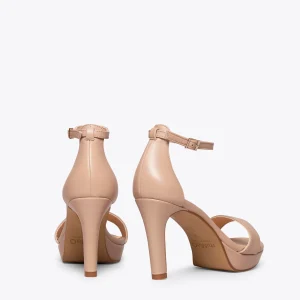 nouveau produit MiMaO ShopOnline PARTY – Sandales à Talon Haut Et Plateforme NUDE 12