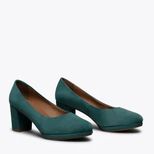 marque pas cher MiMaO ShopOnline URBAN PLATEFORME – Chaussure à Plateforme TURQUOISE à Talon Moyen 11