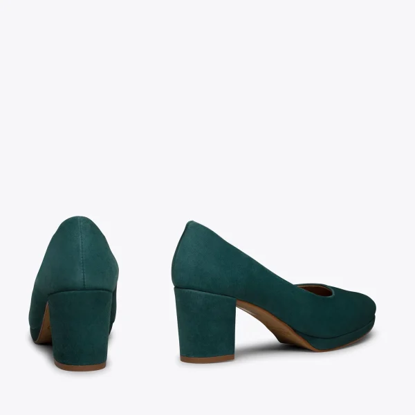 marque pas cher MiMaO ShopOnline URBAN PLATEFORME – Chaussure à Plateforme TURQUOISE à Talon Moyen 5