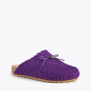 Pas Cher soldes France MiMaO ShopOnline SWEET DREAMS – Pantoufles à Noeud VIOLET 14