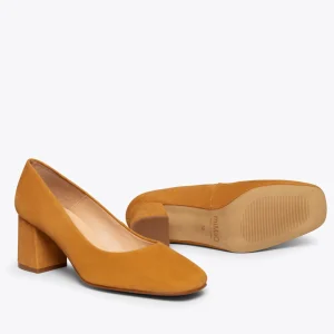 MiMaO ShopOnline FEMME – Chaussure à Bout Carré CAMEL Paris 20