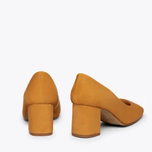 MiMaO ShopOnline FEMME – Chaussure à Bout Carré CAMEL Paris 16