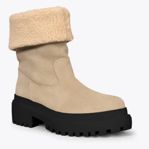 MiMaO ShopOnline POLAR – Bottes BEIGE En Cuir Distributeur Officiel 17