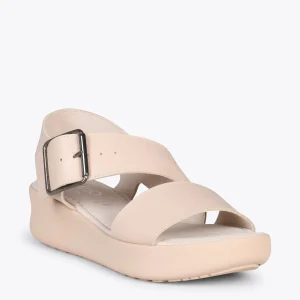 MiMaO ShopOnline TRENDY – Sandales à Plateforme Pour Femmes De Couleur NUDE luxe soldes 14