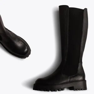 MiMaO ShopOnline CHESTER – Bottes Chelsea Hautes NOIR Avec Plateforme marque moins cher 10