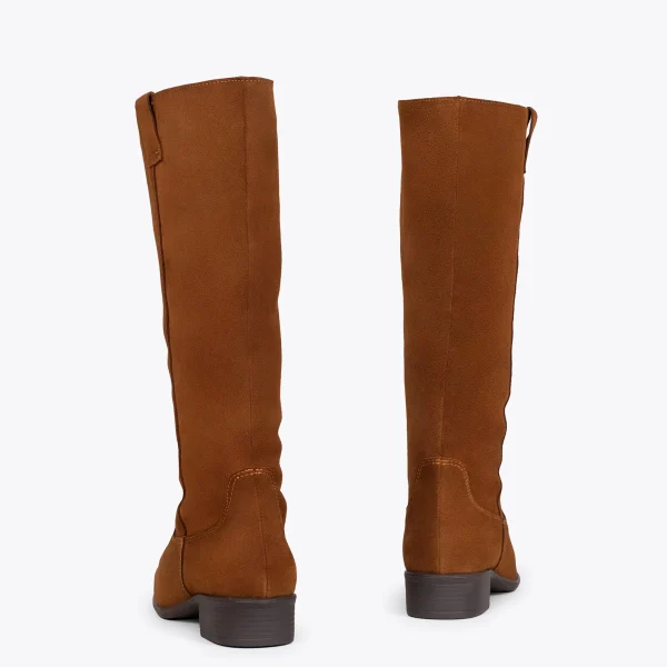 MiMaO ShopOnline TEXAS – Bottes à Talon Bas CAMEL en vente 4