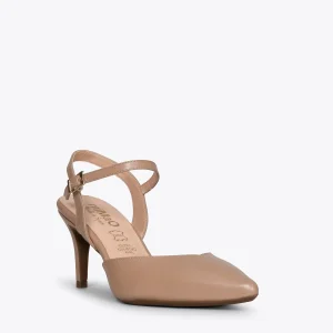 magasins pas chers MiMaO ShopOnline DONNA – Chaussures De Soirée Confortables TAUPE 15