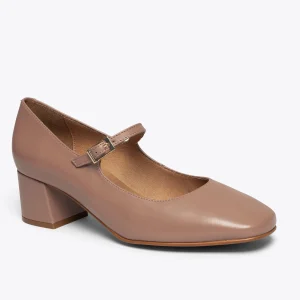 mode MiMaO ShopOnline BELLA – Chaussures Avec Bracelet Et Bout Carré TAUPE 13