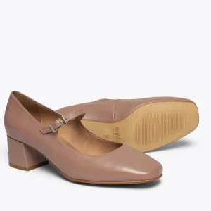 mode MiMaO ShopOnline BELLA – Chaussures Avec Bracelet Et Bout Carré TAUPE 17