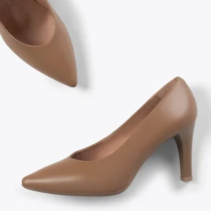 MiMaO ShopOnline URBAN GLAM – Chaussures élégantes à Talon Haut CAMEL vente à bas prix 11