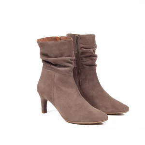 MiMaO ShopOnline BOTTINES FASHION Femme à Talon TAUPE offre spéciale 13