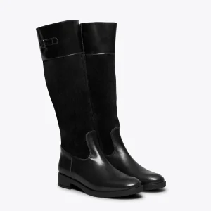 MiMaO ShopOnline AMAZONE – Bottes Hautes NOIR Style équestre en vente 11