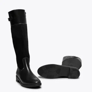 MiMaO ShopOnline AMAZONE – Bottes Hautes NOIR Style équestre en vente 17