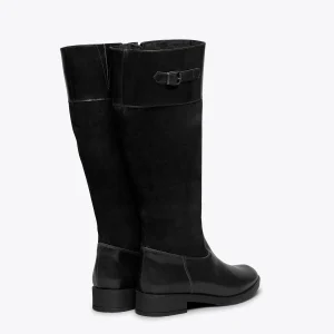 MiMaO ShopOnline AMAZONE – Bottes Hautes NOIR Style équestre en vente 15