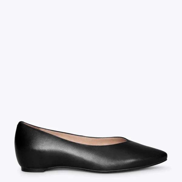 MiMaO ShopOnline URBAN COMPENSÉE – Chaussures NOIR Avec Semelle Compensée soldes de Noël 1