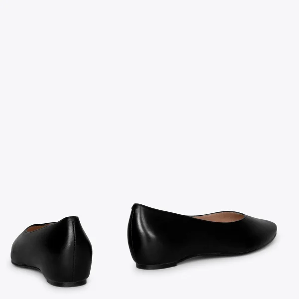 MiMaO ShopOnline URBAN COMPENSÉE – Chaussures NOIR Avec Semelle Compensée soldes de Noël 4