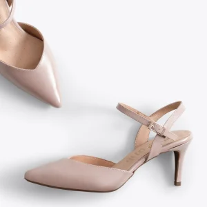 MiMaO ShopOnline DONNA – Chaussures De Soirée Confortables NUDE Neuve avec étiquette 11