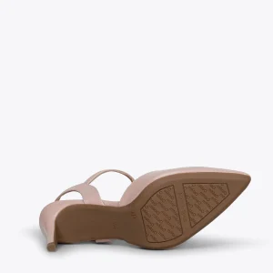 MiMaO ShopOnline DONNA – Chaussures De Soirée Confortables NUDE Neuve avec étiquette 17