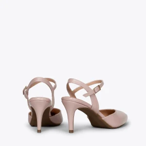 MiMaO ShopOnline DONNA – Chaussures De Soirée Confortables NUDE Neuve avec étiquette 13