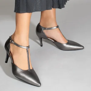 MiMaO ShopOnline COCKTAIL – Chaussures De Soirée En Métallisées ARGENTÉ Avec Talon Aiguille Dernières Nouveautés 19