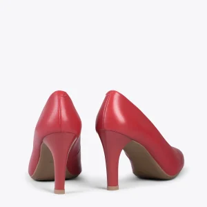 MiMaO ShopOnline URBAN GLAM – Chaussures élégantes à Talon Haut ROUGE de garantie authentique 13