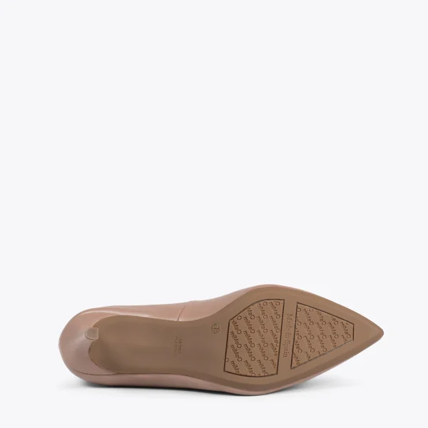 MiMaO ShopOnline ÉLÉGANCE- Stiletto Avec Ornement Métallisé TAUPE remise en ligne 6