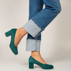 marque pas cher MiMaO ShopOnline URBAN PLATEFORME – Chaussure à Plateforme TURQUOISE à Talon Moyen 19