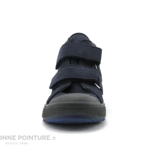 grossiste en ligne Meilleure affaire 🧨 Enfant Bopy VINYL Marine – 🥾 Boots GARCON Bleu Marine 2 Velcros 🎁 11