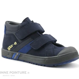 grossiste en ligne Meilleure affaire 🧨 Enfant Bopy VINYL Marine – 🥾 Boots GARCON Bleu Marine 2 Velcros 🎁 17