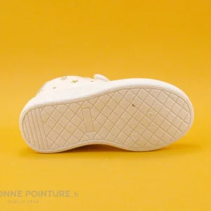 france Coupon 🔔 Bébé DT New York B313490 – Blanc – Etoiles Or – Basket Fille ✔️ 15