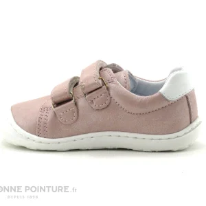 guranteed de qualité Remise 🎉 Bébé Bopy JATIN Rose – Basket Fille – 2 Velcros ⌛ 13