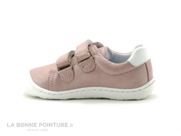 guranteed de qualité Remise 🎉 Bébé Bopy JATIN Rose – Basket Fille – 2 Velcros ⌛ 4