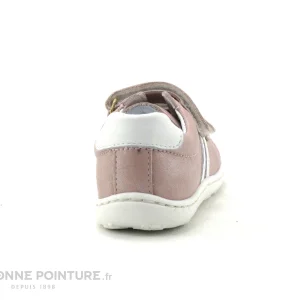 guranteed de qualité Remise 🎉 Bébé Bopy JATIN Rose – Basket Fille – 2 Velcros ⌛ 15