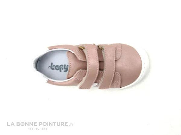 guranteed de qualité Remise 🎉 Bébé Bopy JATIN Rose – Basket Fille – 2 Velcros ⌛ 7