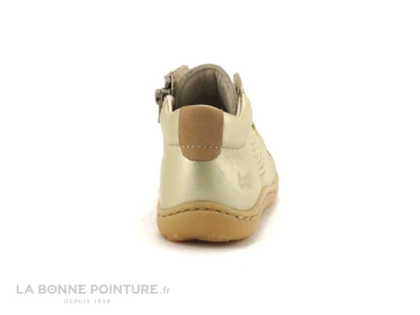 Remise 🎉 Bébé Bopy JOLICO Or – Chaussure Doree Premiers Pas Fille 🌟 guranteed de qualité 5