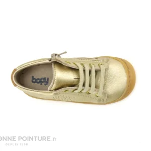 Remise 🎉 Bébé Bopy JOLICO Or – Chaussure Doree Premiers Pas Fille 🌟 guranteed de qualité 19