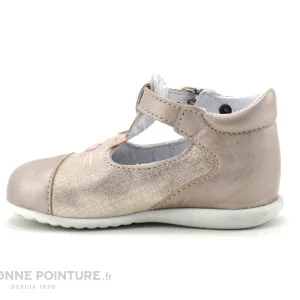 Meilleur prix 🔔 Bébé Bopy ZECAT Rose Metal – 🩴 Sandale Bout Ferme BEBE Fille ⭐ prix le plus bas 13