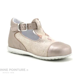 Meilleur prix 🔔 Bébé Bopy ZECAT Rose Metal – 🩴 Sandale Bout Ferme BEBE Fille ⭐ prix le plus bas 17