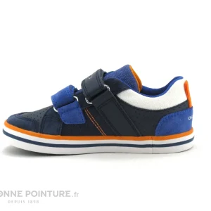 Nouvelle tendance Meilleur prix ⭐ Bébé Geox B15A7C Kilwi – Navy Royal – 👟 Sneakers Bleu Marine GARCON ⭐ 13